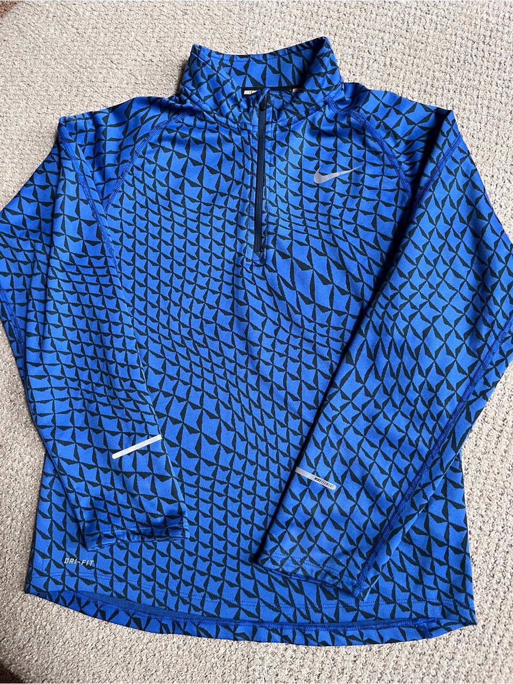 Nike Kids long-sleeve quarter-zip Top